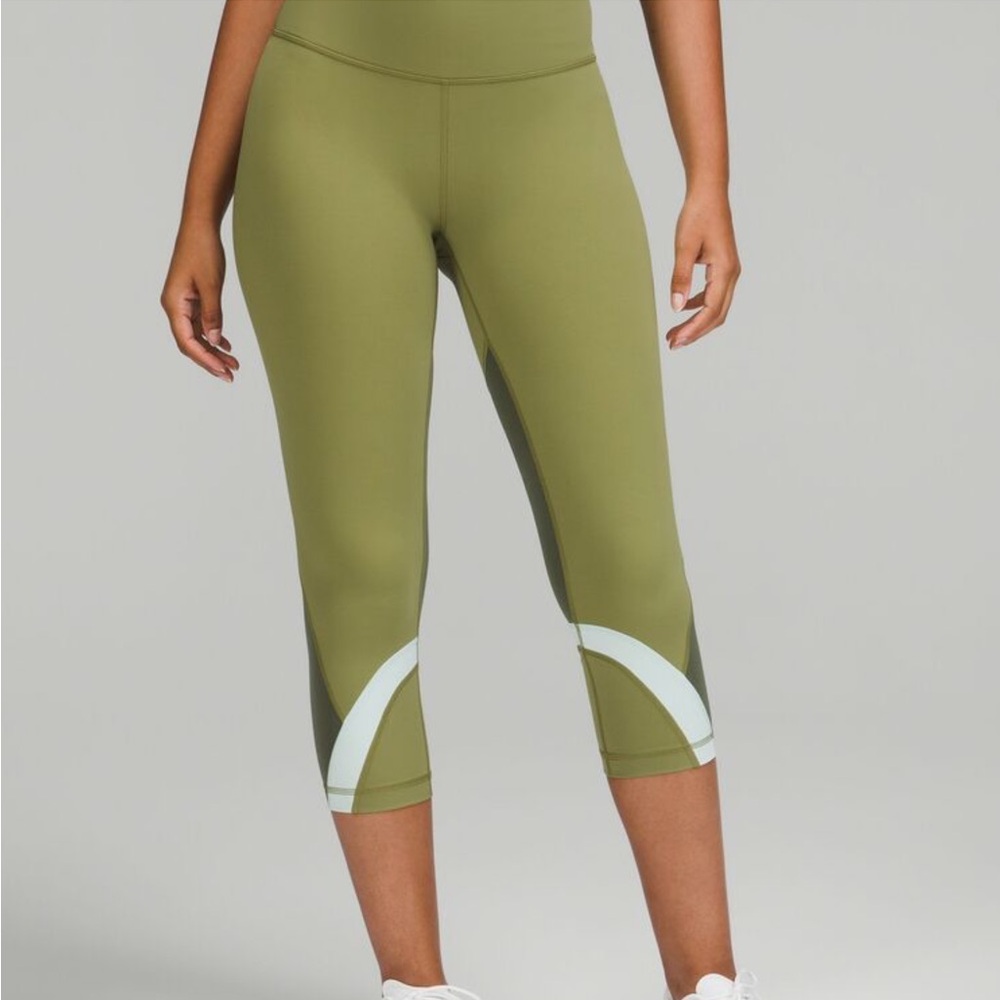 lululemon athletica green Leggings
